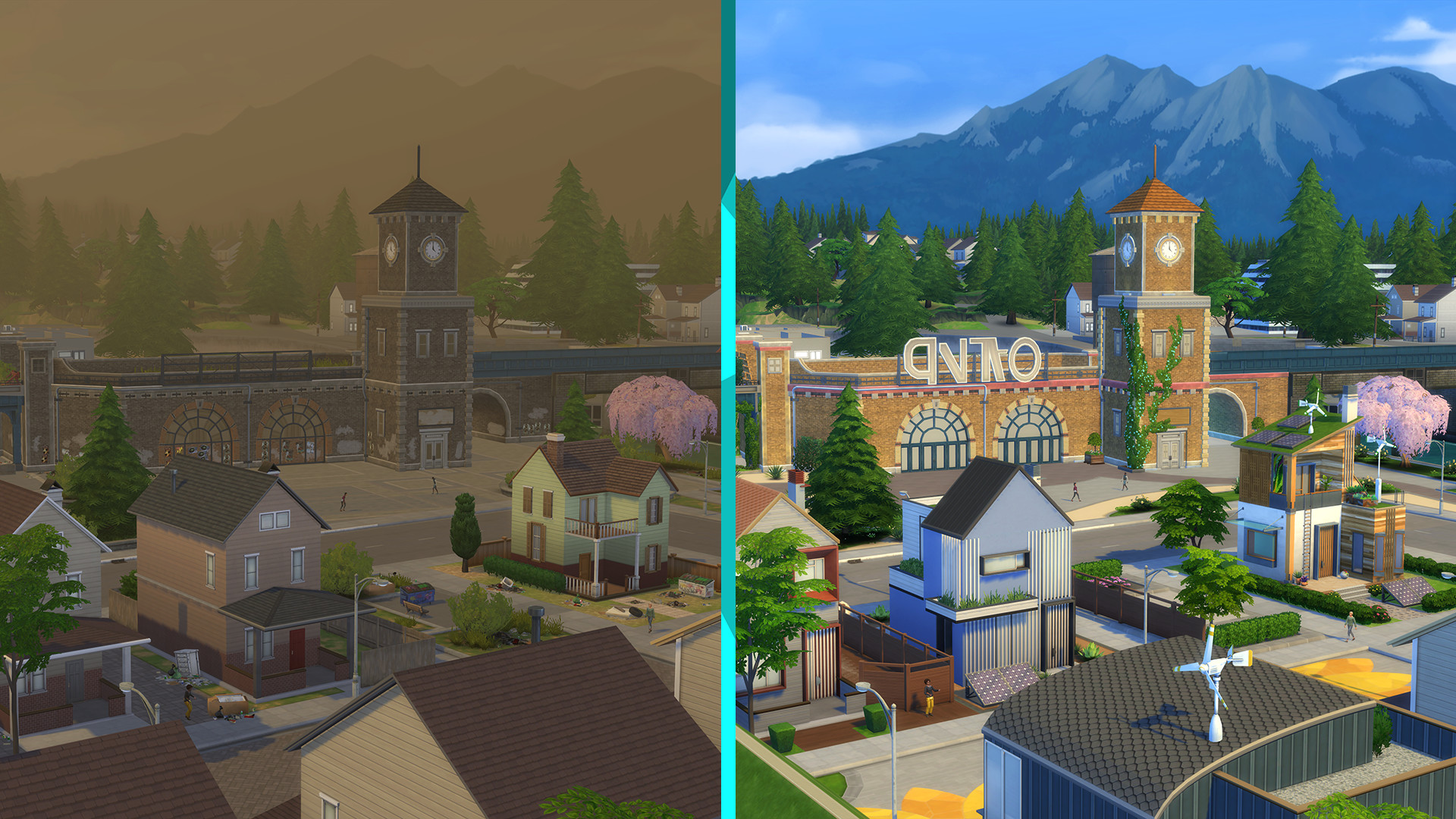 Скриншот из игры The Sims 4: Eco Lifestyle - 7