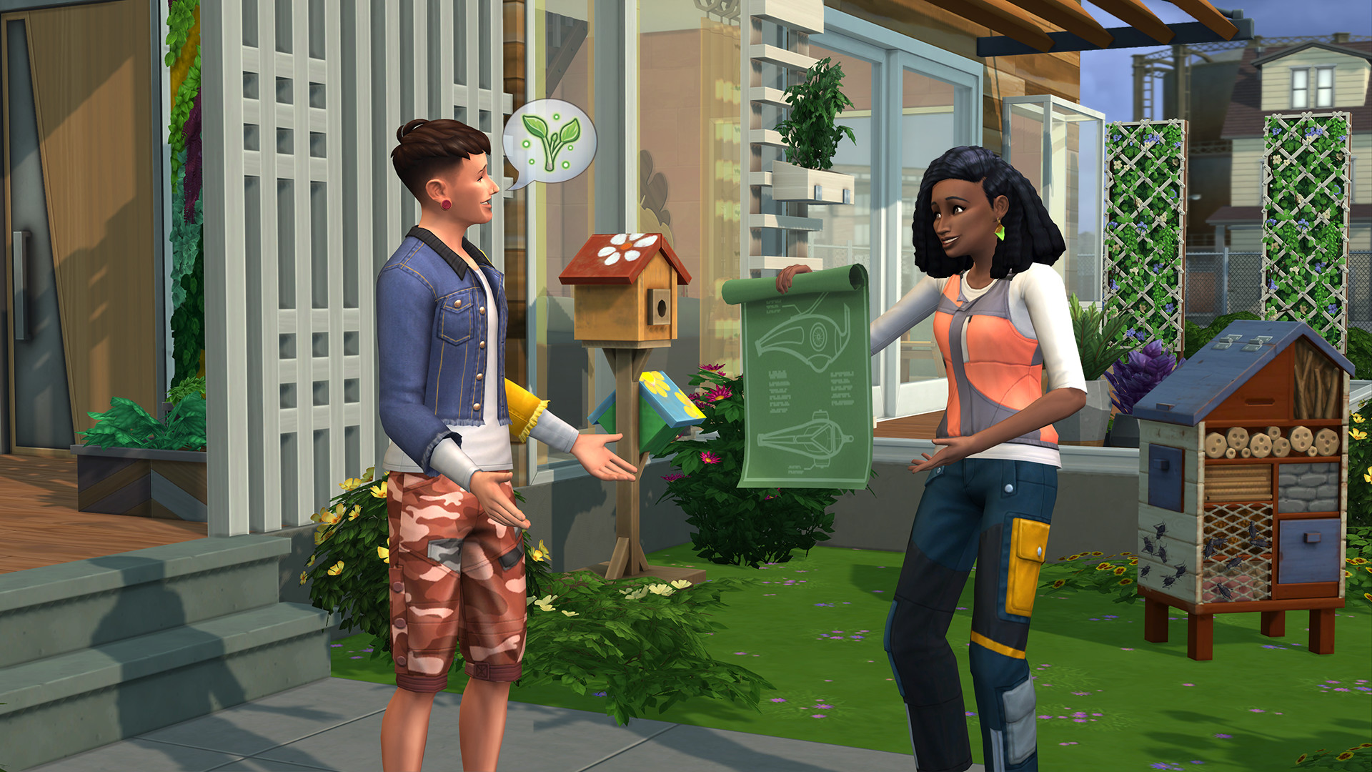 Скриншот из игры The Sims 4: Eco Lifestyle - 9
