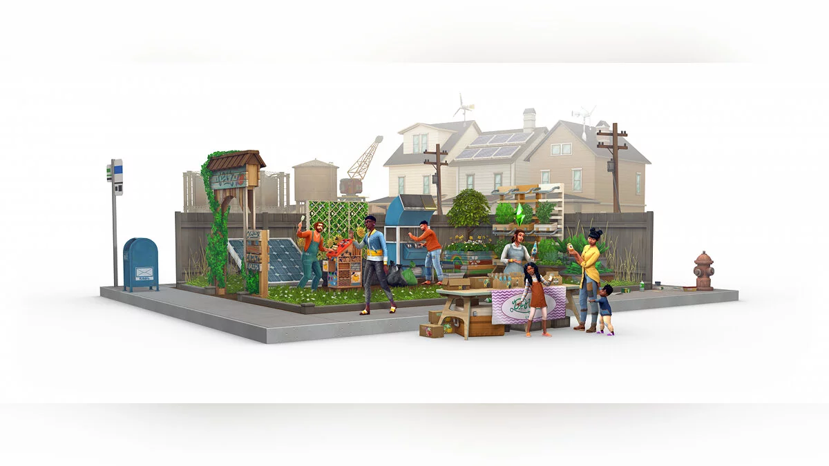 Скриншот из игры The Sims 4: Eco Lifestyle - 8