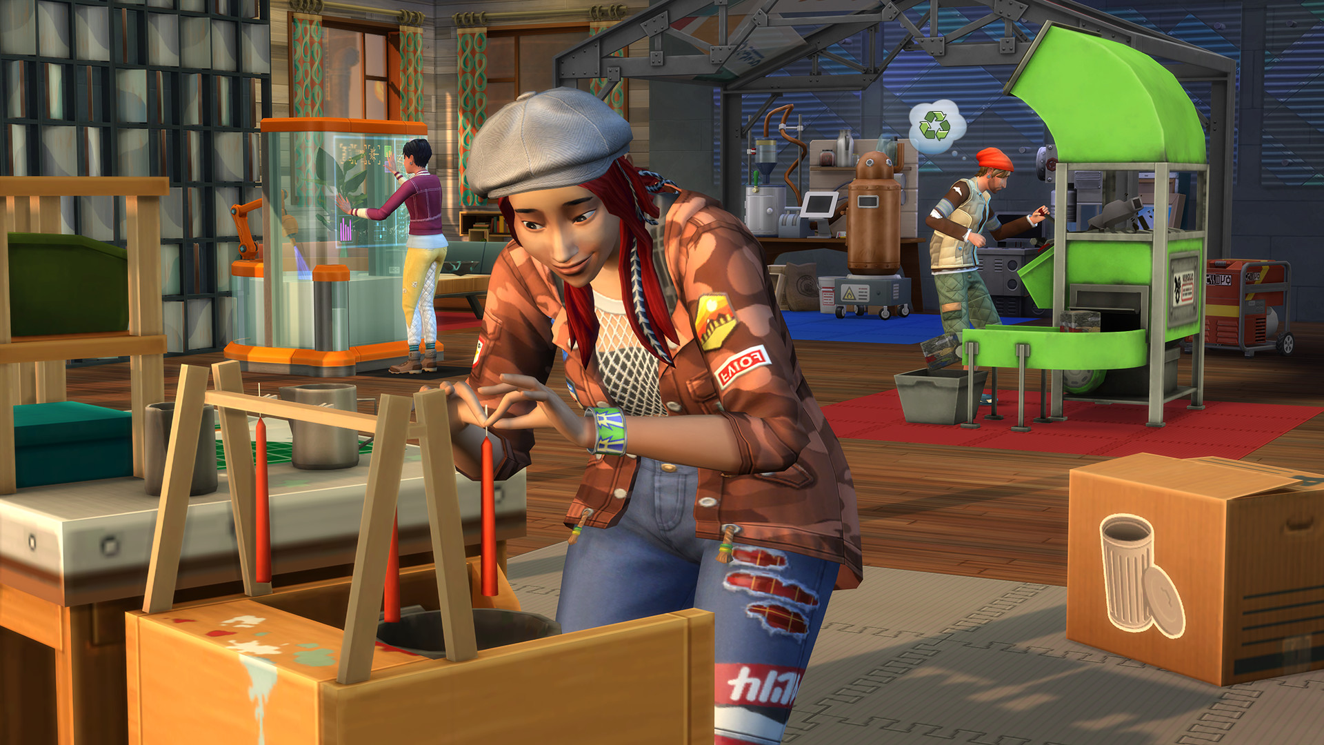 Скриншот из игры The Sims 4: Eco Lifestyle - 6