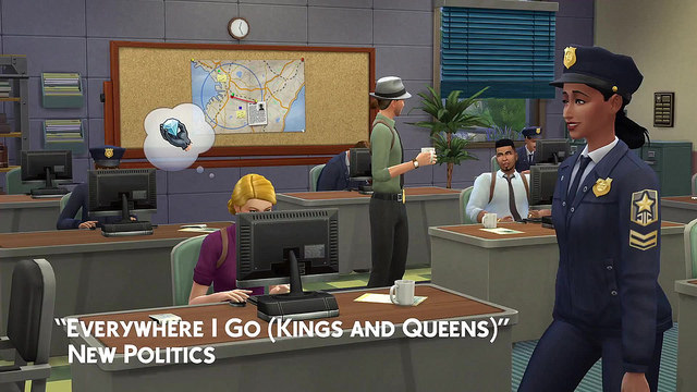 Скриншот из игры The Sims 4: Get To Work - 6