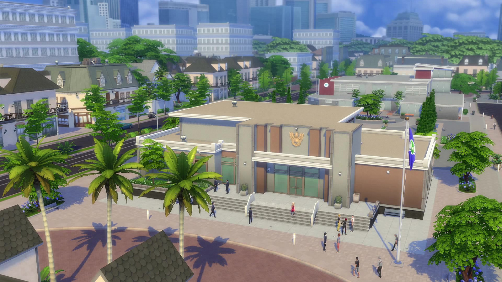 Скриншот из игры The Sims 4: Get To Work - 10