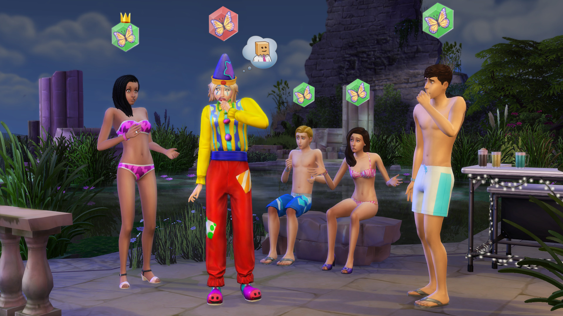Скриншот из игры The Sims 4: Get Together - 2