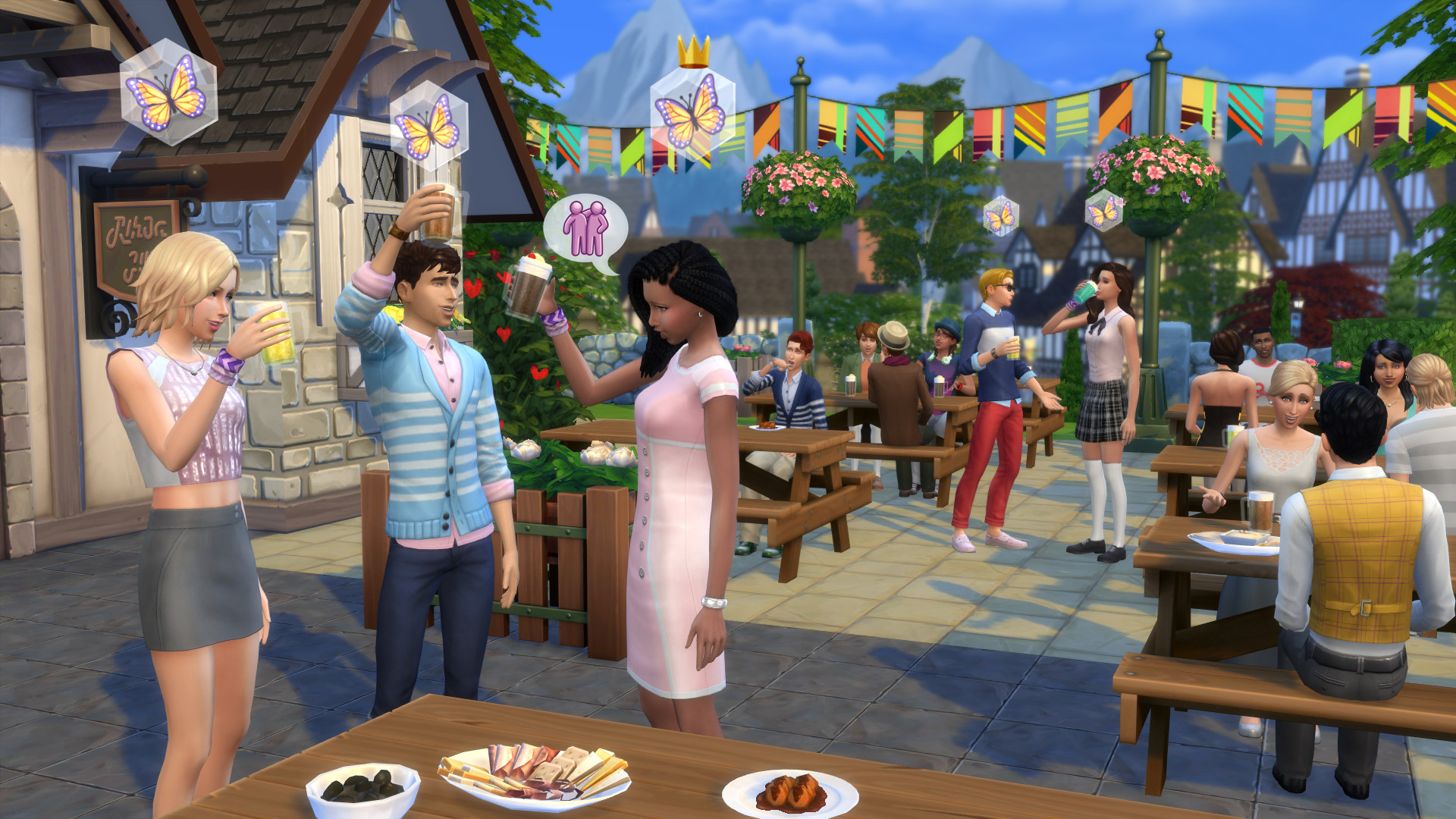 Скриншот из игры The Sims 4: Get Together - 3