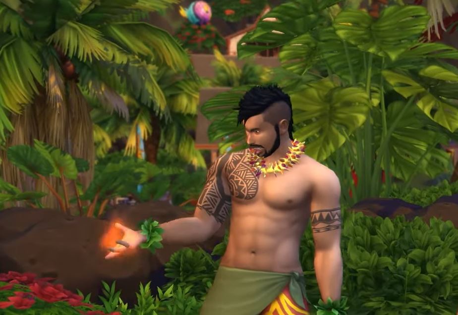 Скриншот из игры The Sims 4: Island Living - 2