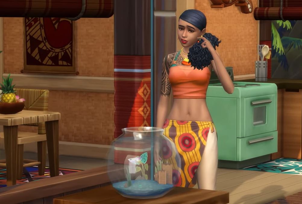 Скриншот из игры The Sims 4: Island Living - 4