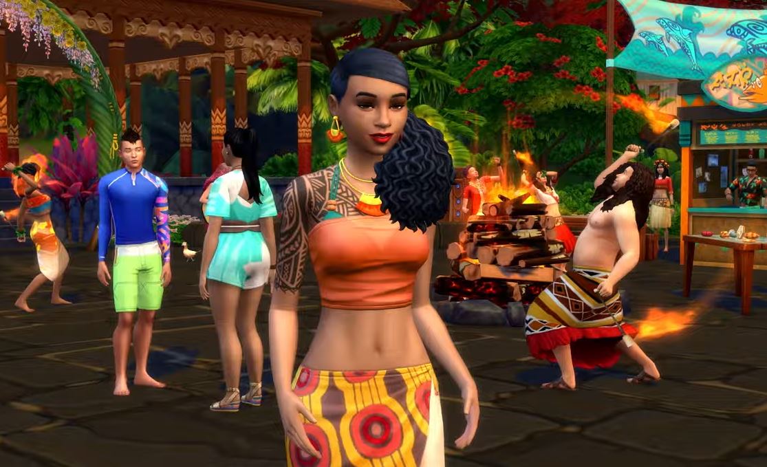 Скриншот из игры The Sims 4: Island Living - 7