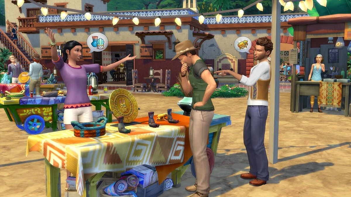 Скриншот из игры The Sims 4: Jungle Adventure - 4