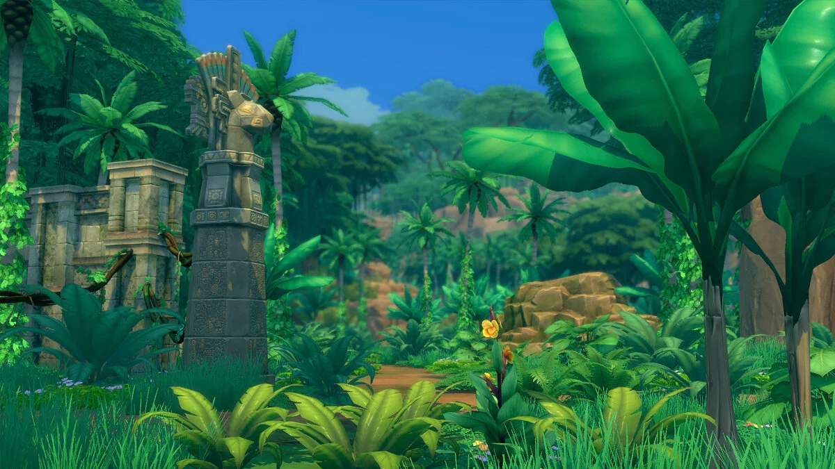 Скриншот из игры The Sims 4: Jungle Adventure - 9