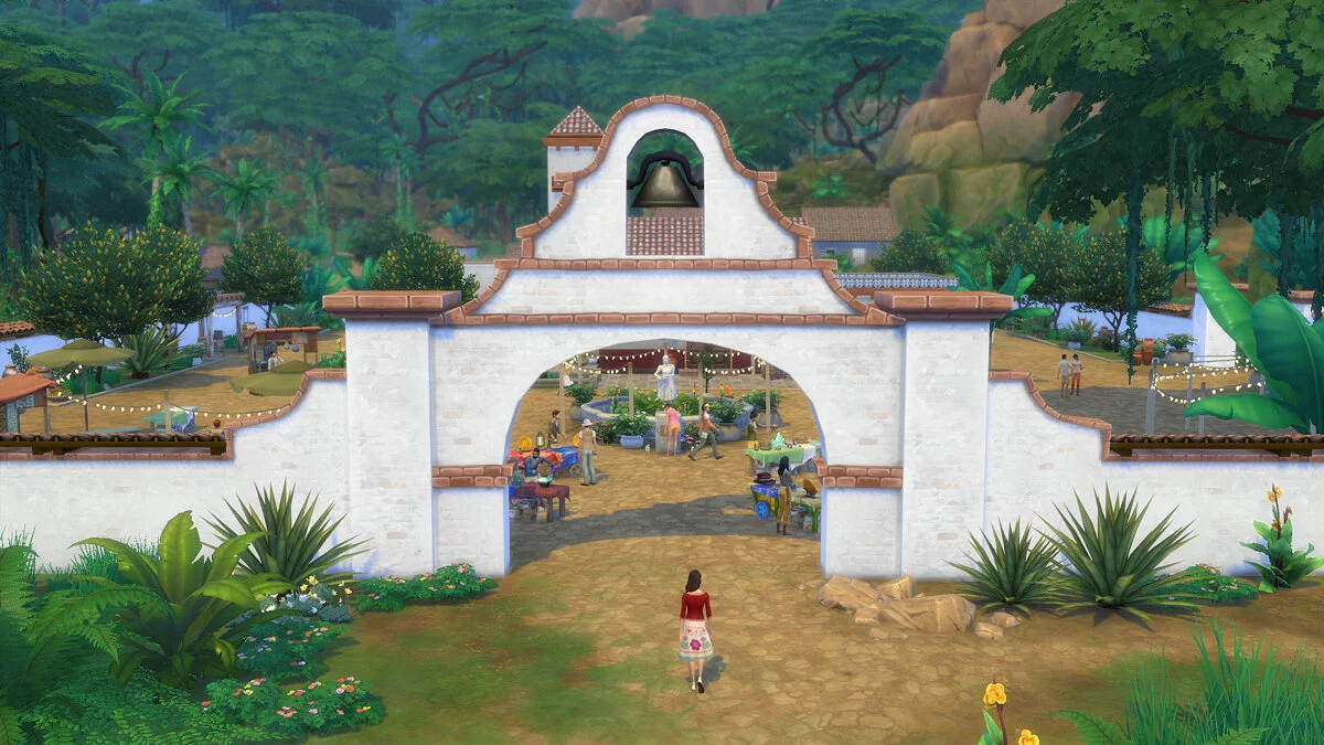 Скриншот из игры The Sims 4: Jungle Adventure - 7
