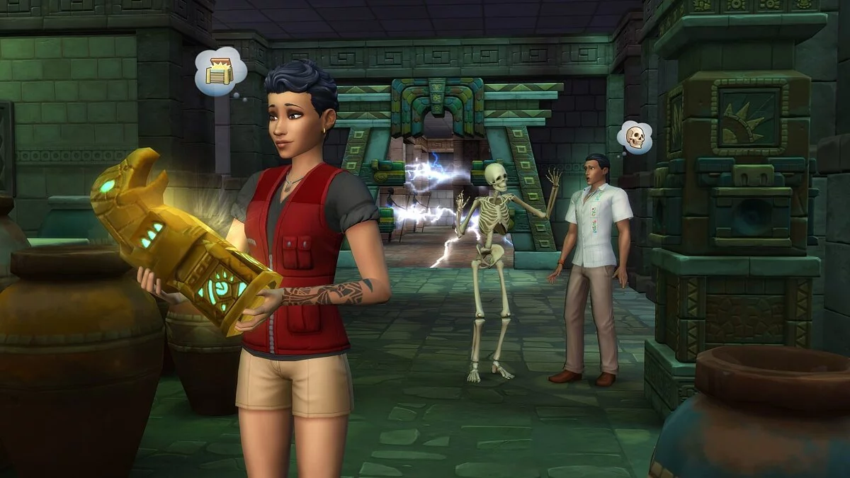 Скриншот из игры The Sims 4: Jungle Adventure - 2