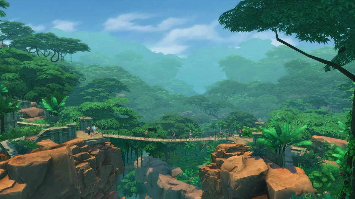 Скриншот из игры The Sims 4: Jungle Adventure - 3