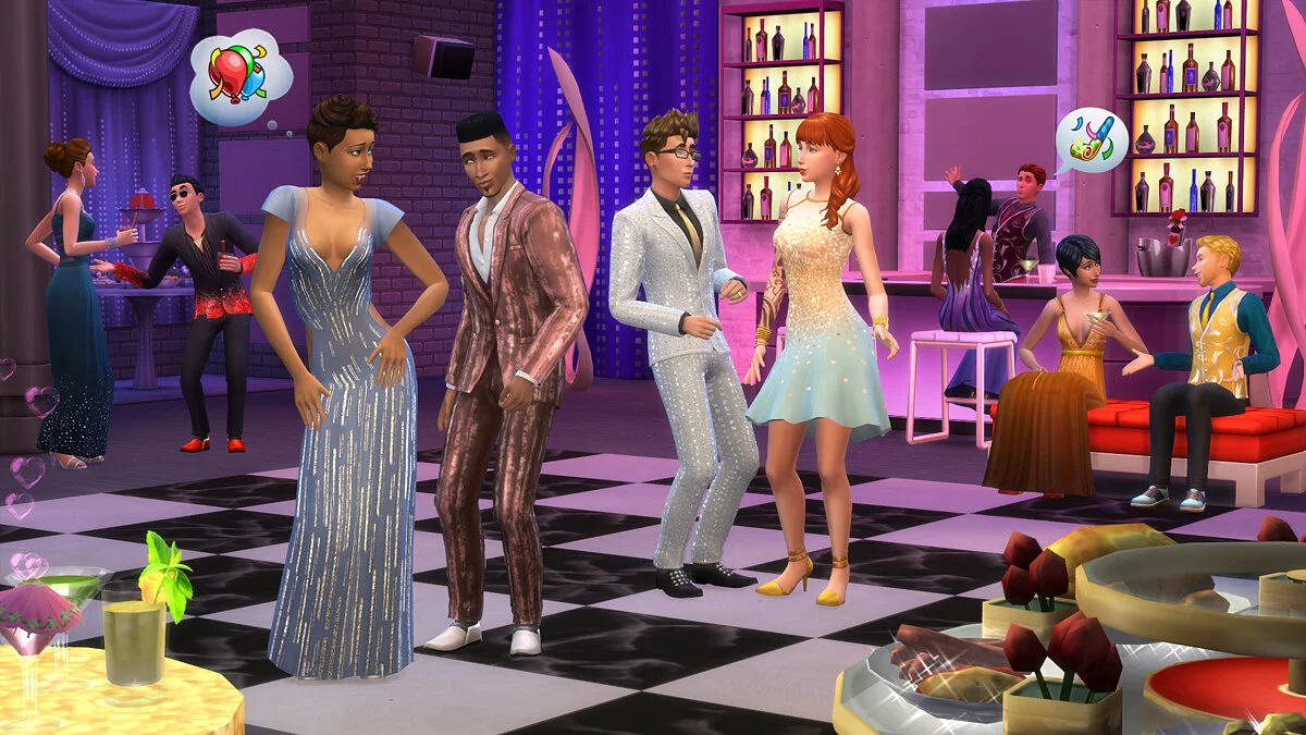 Скриншот из игры The Sims 4: Luxury Party - 5