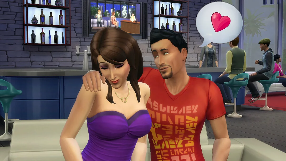 Скриншот из игры The Sims 4: Luxury Party - 1