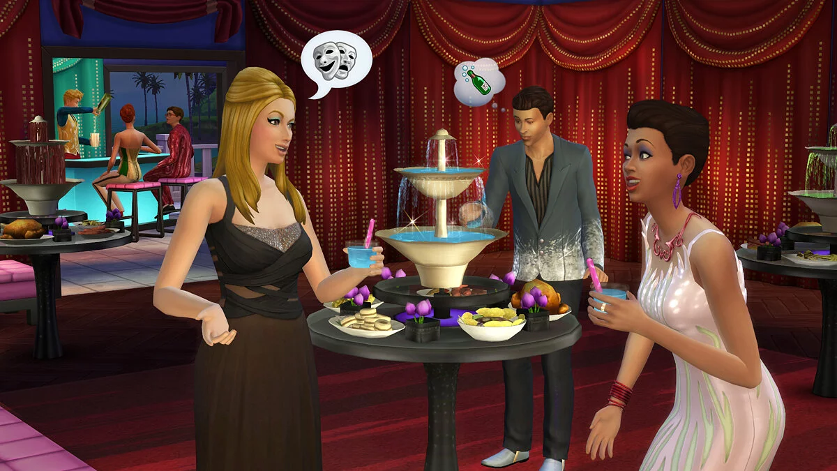 Скриншот из игры The Sims 4: Luxury Party - 4