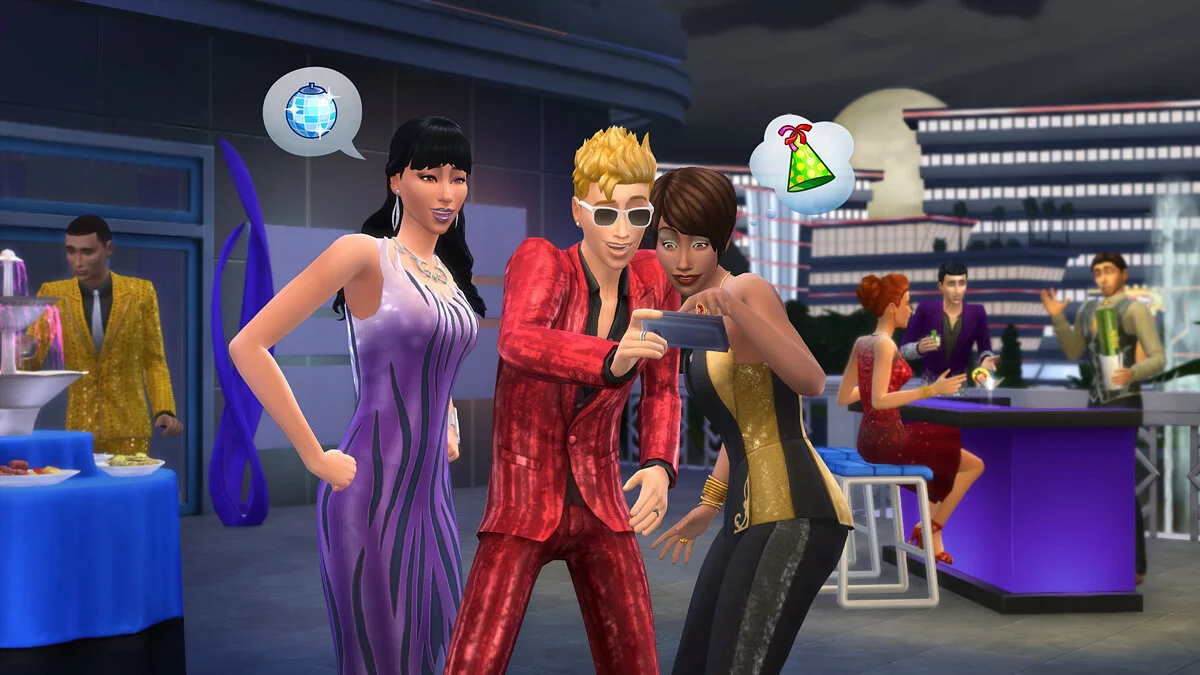 Скриншот из игры The Sims 4: Luxury Party - 2