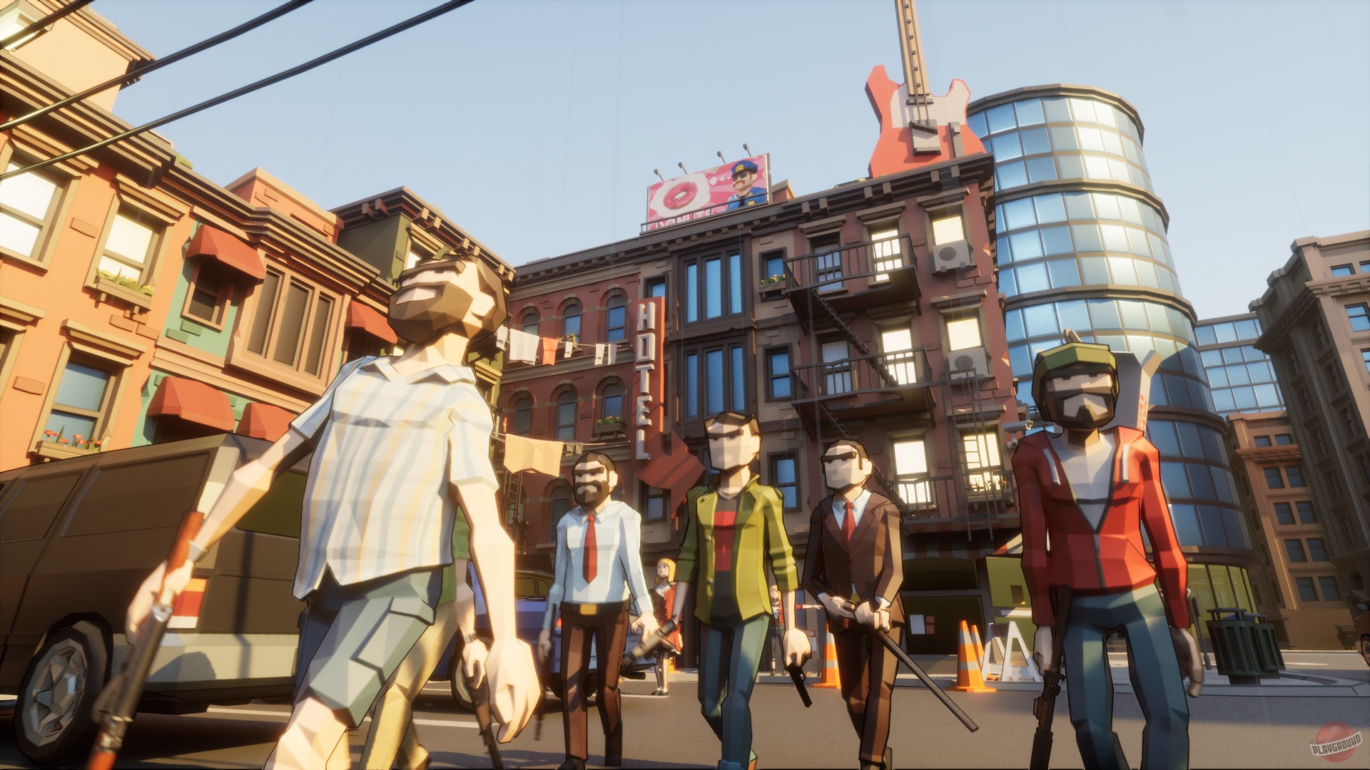 Скриншот из игры Poly Gangs - 14