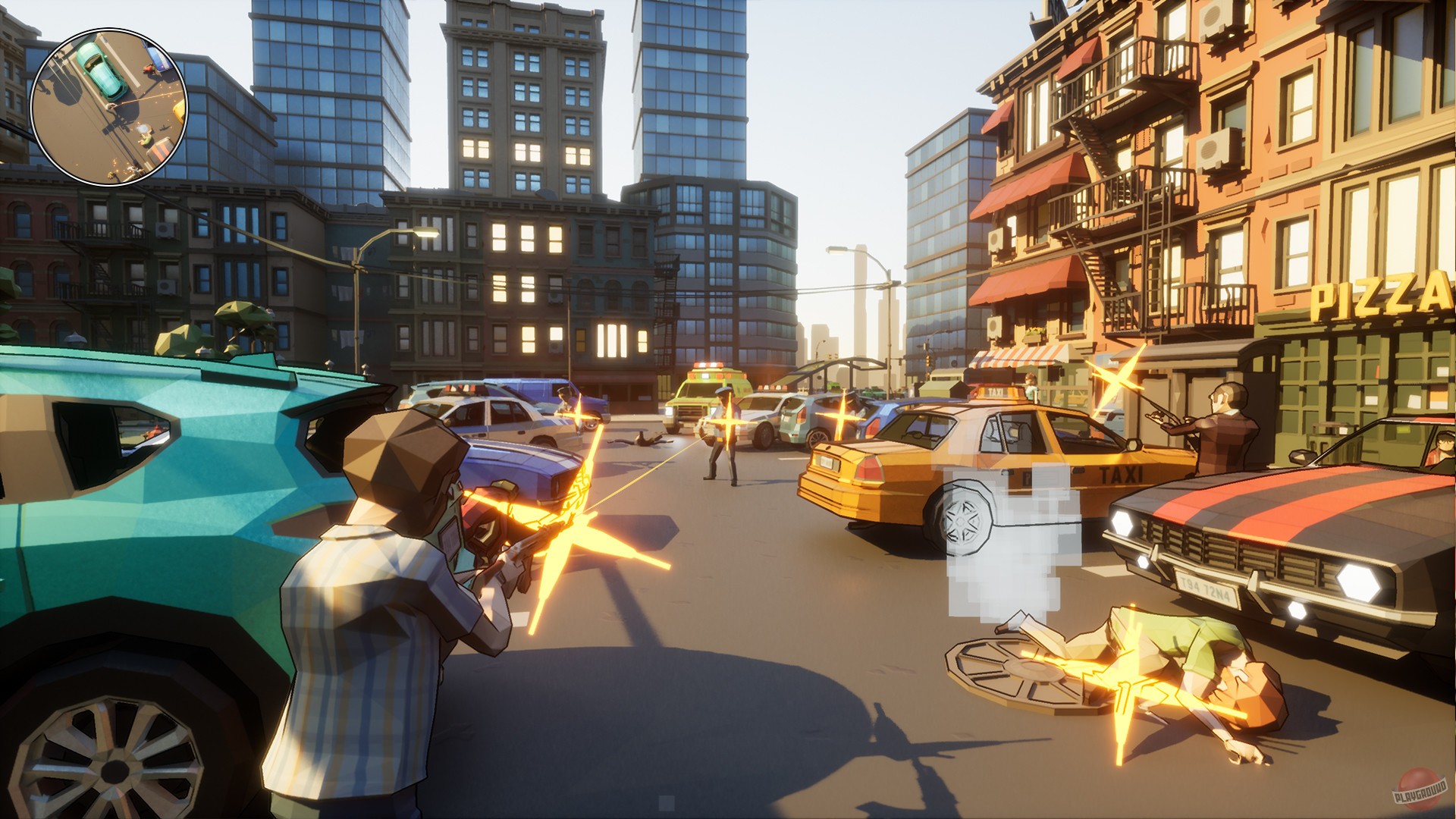 Скриншот из игры Poly Gangs - 13