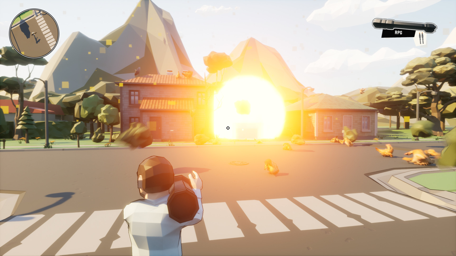 Скриншот из игры Poly Gangs - 3