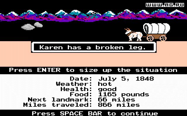 Скриншот из игры The Oregon Trail - 21