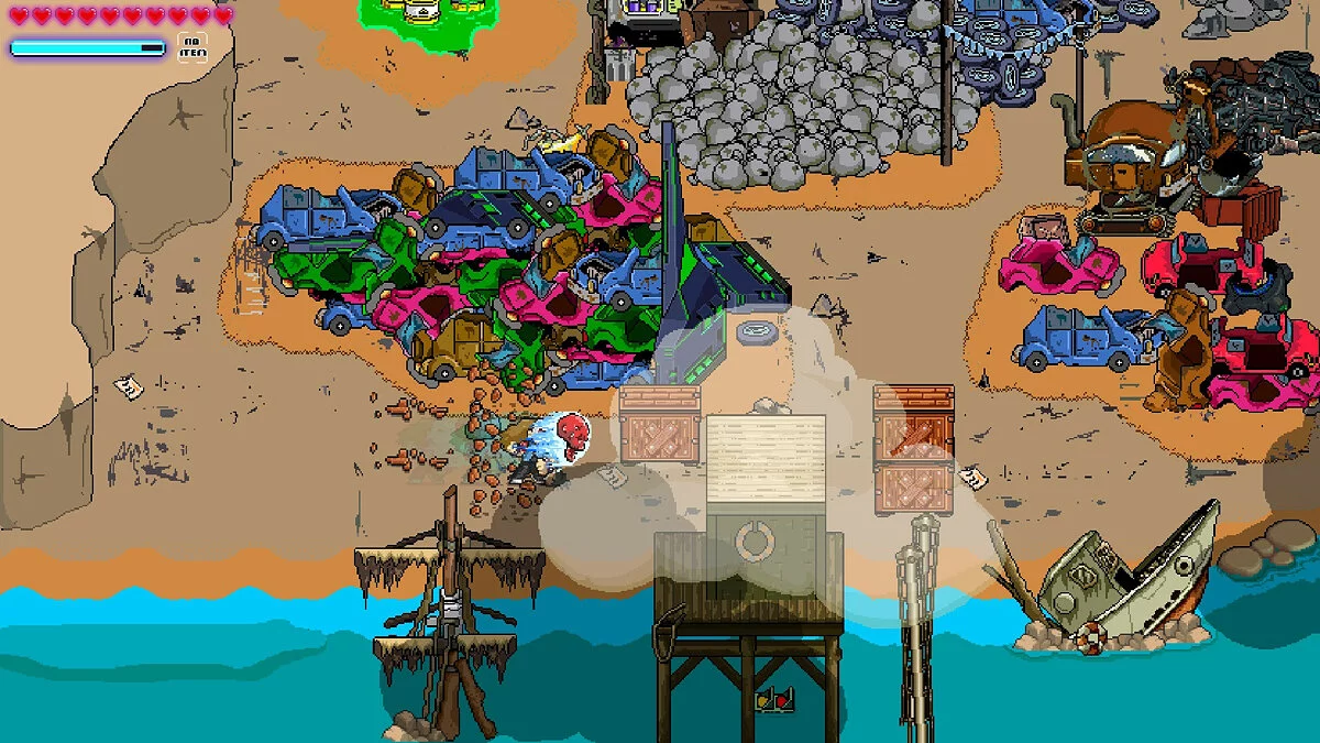 Скриншот из игры Neon City Riders - 12