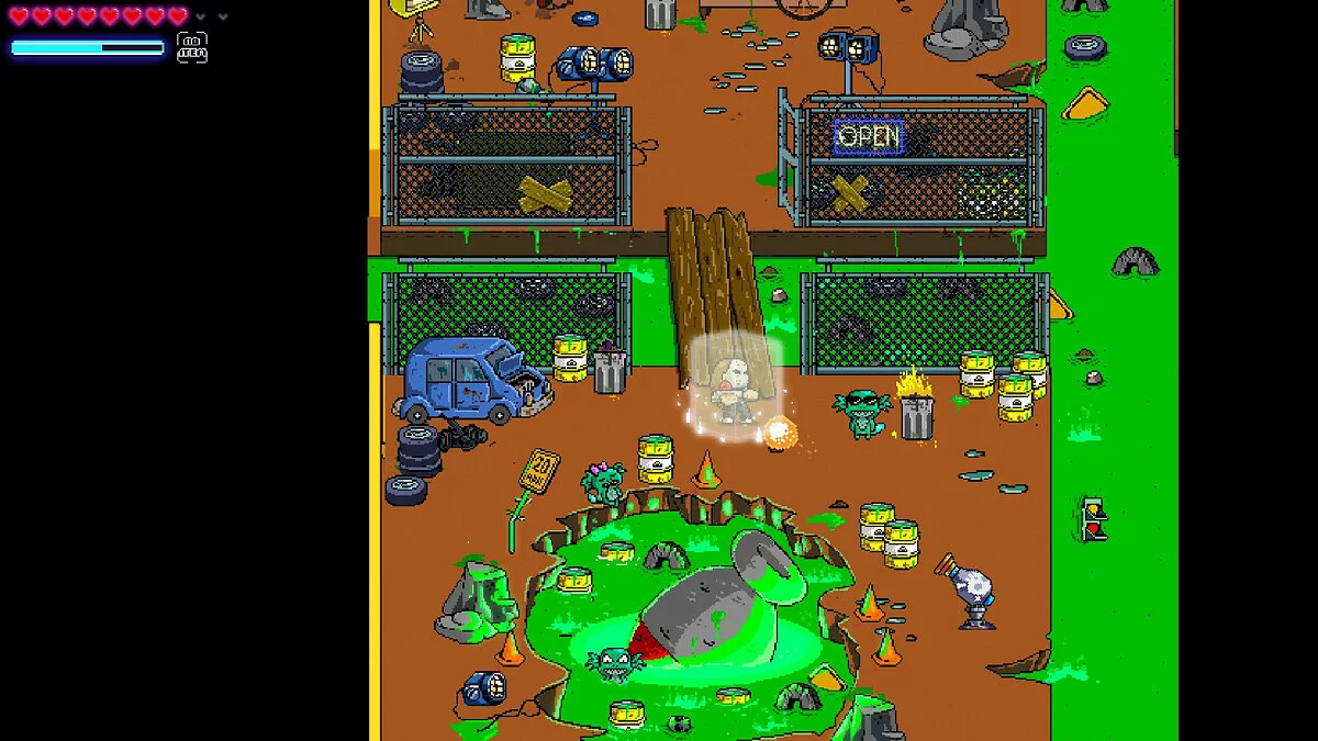 Скриншот из игры Neon City Riders - 16