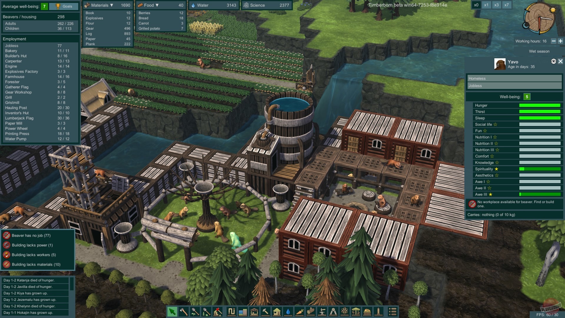 Скриншот из игры Timberborn - 30