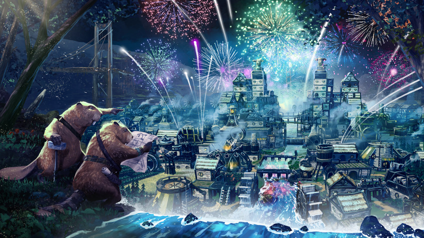 Скриншот из игры Timberborn - 1