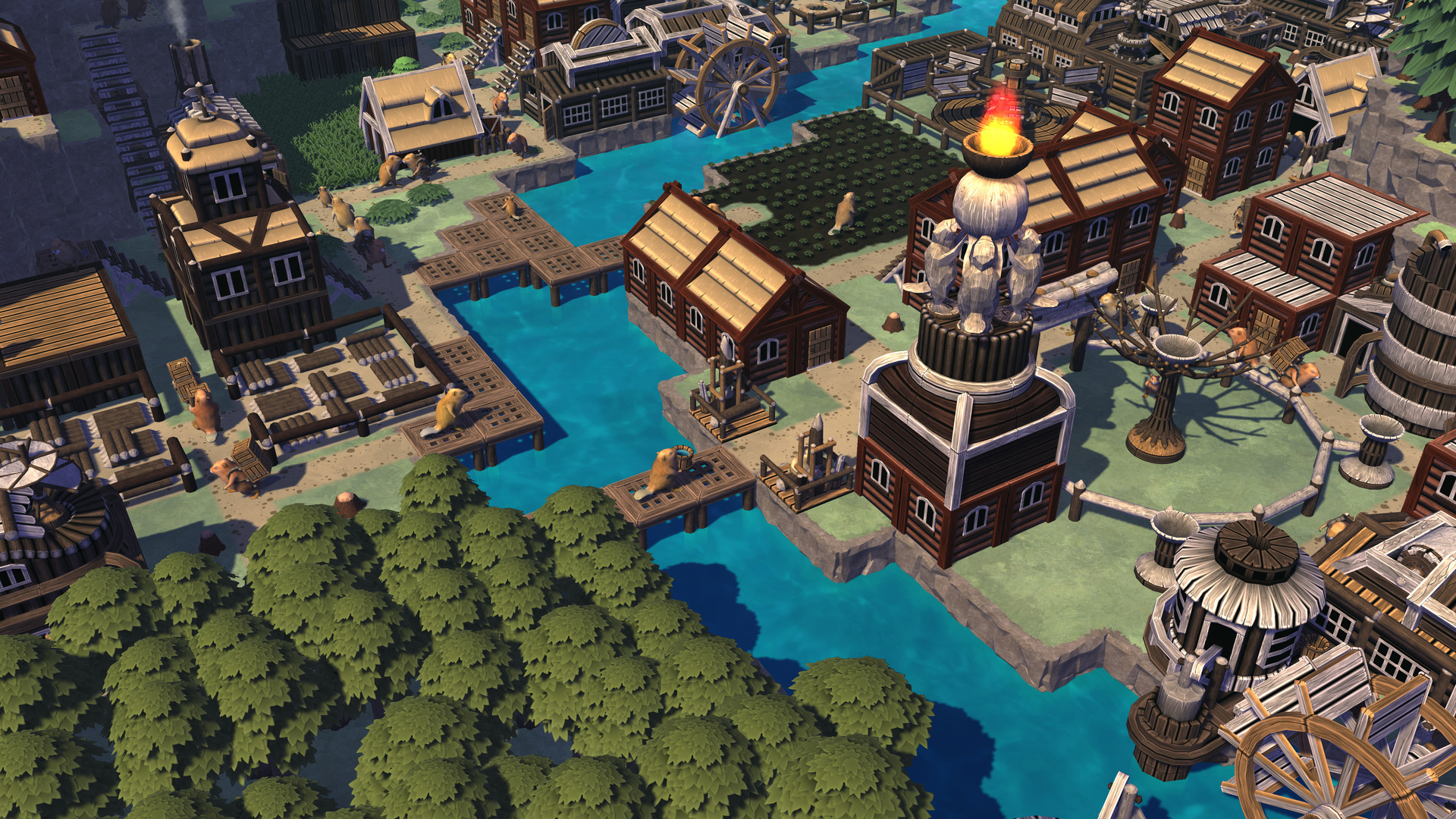 Скриншот из игры Timberborn - 11