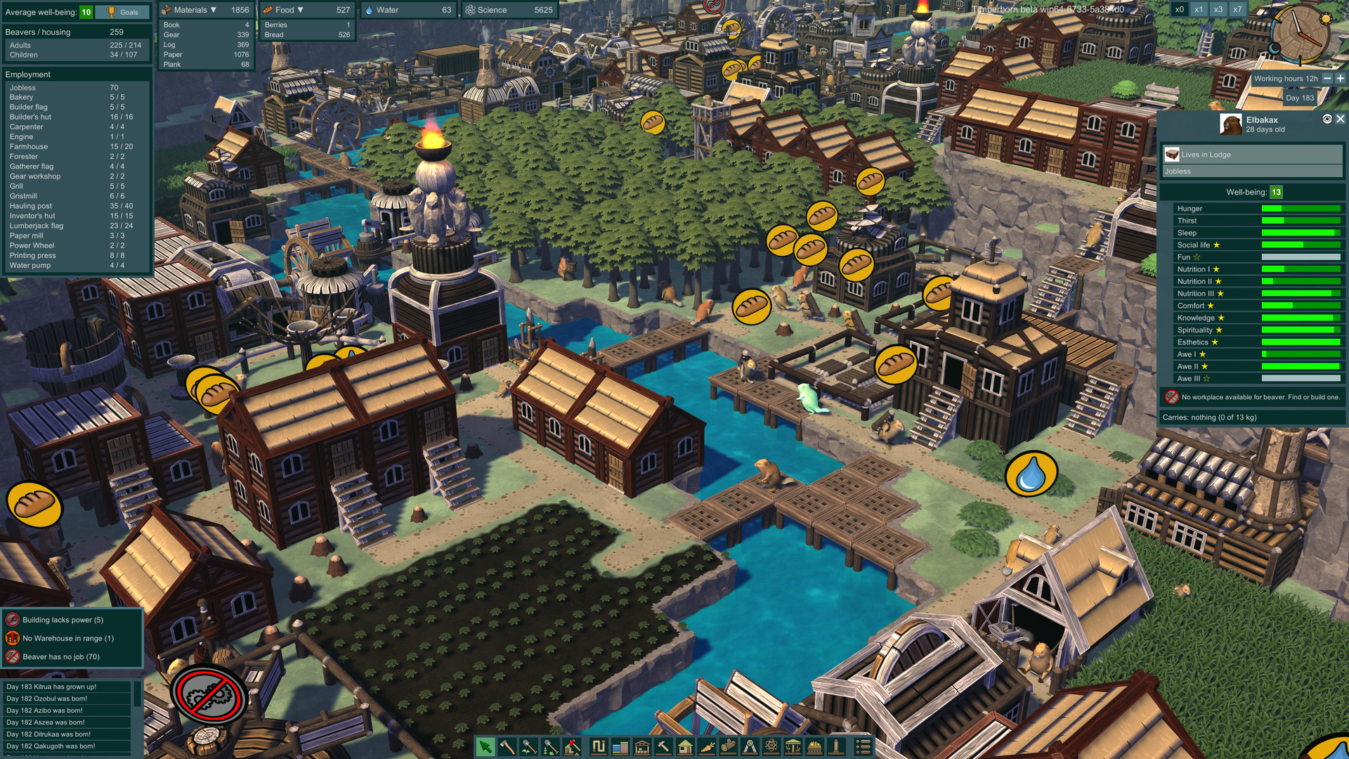 Скриншот из игры Timberborn - 6