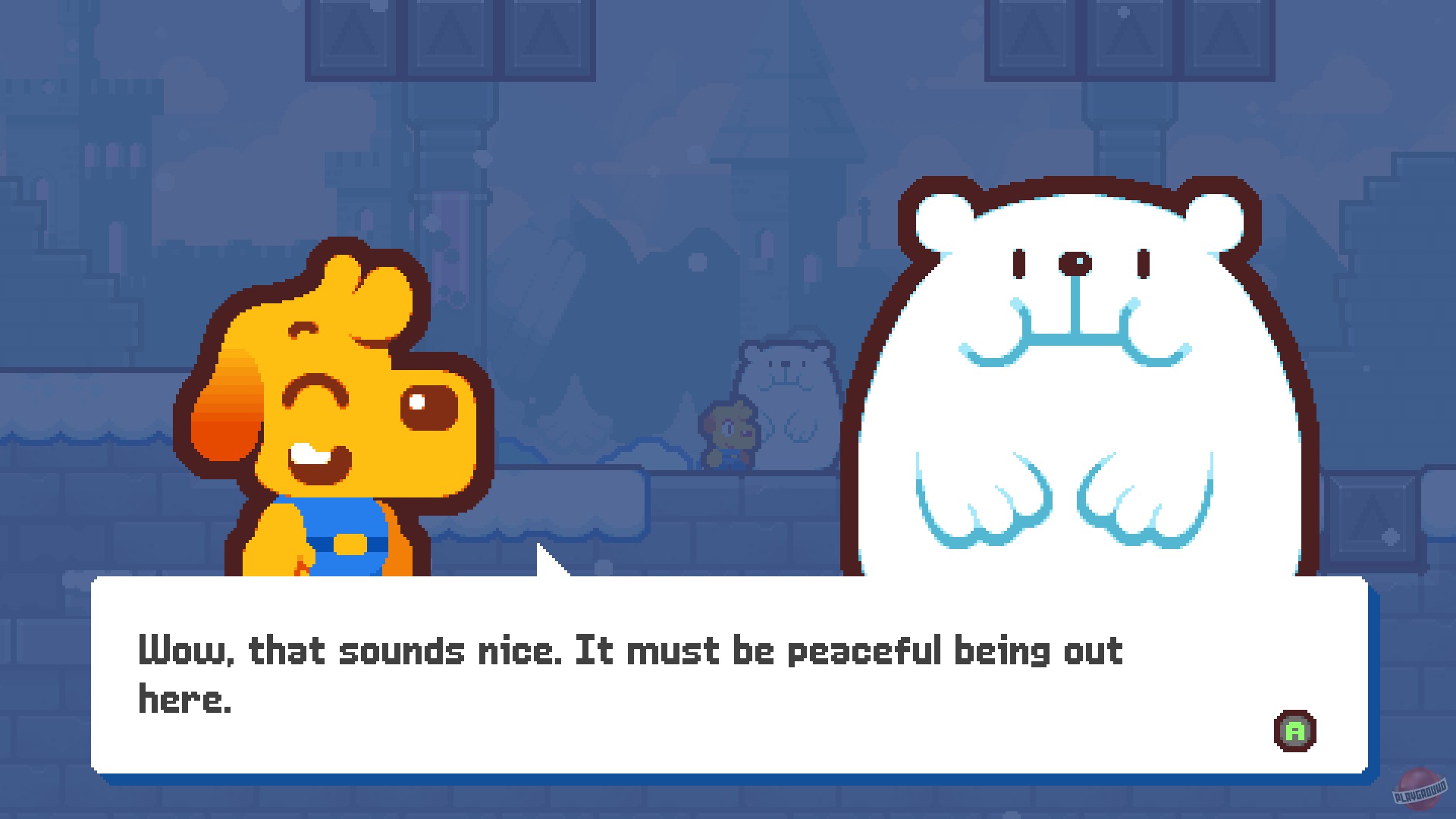 Скриншот из игры Grapple Dog - 48