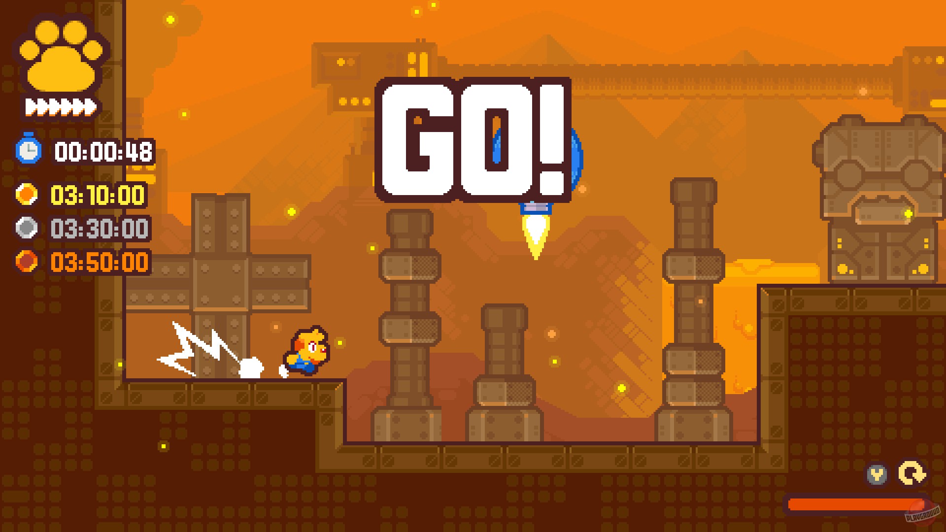 Скриншот из игры Grapple Dog - 37