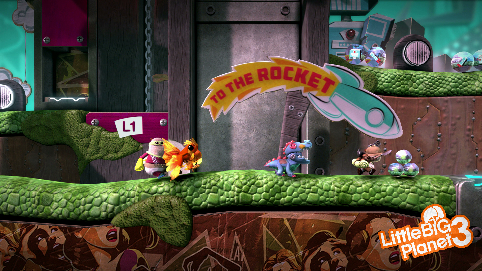 Скриншот из игры LittleBigPlanet 3 - 54