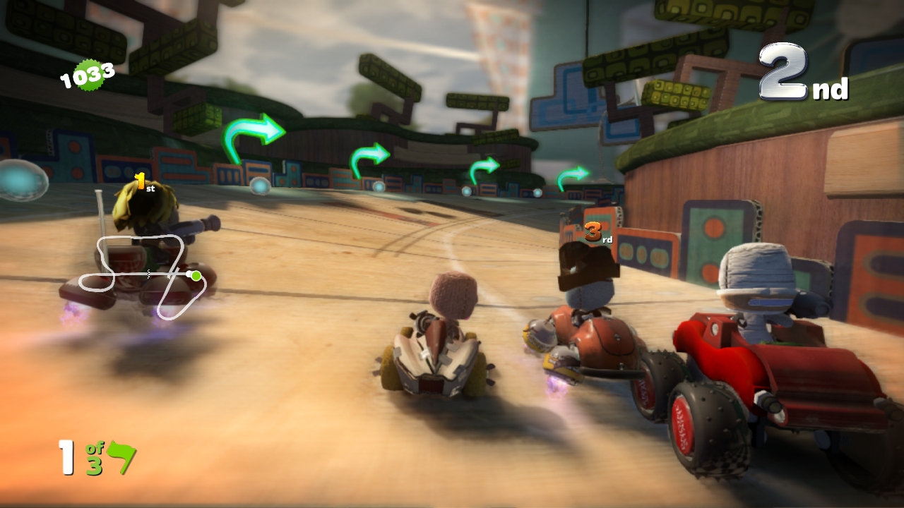 Скриншот из игры LittleBigPlanet Karting - 105