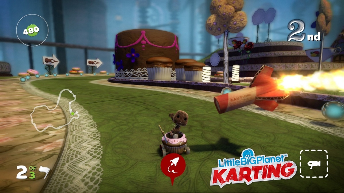 Скриншот из игры LittleBigPlanet Karting - 96