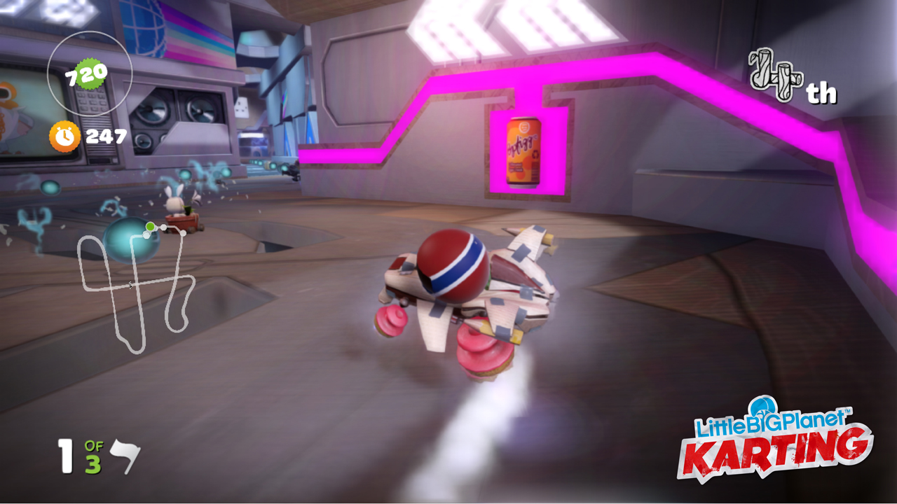 Скриншот из игры LittleBigPlanet Karting - 123