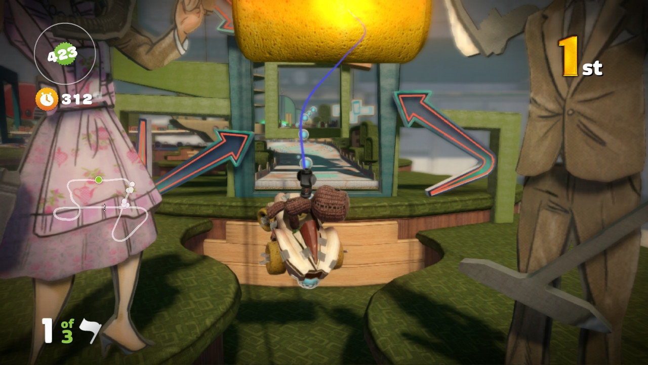 Скриншот из игры LittleBigPlanet Karting - 138