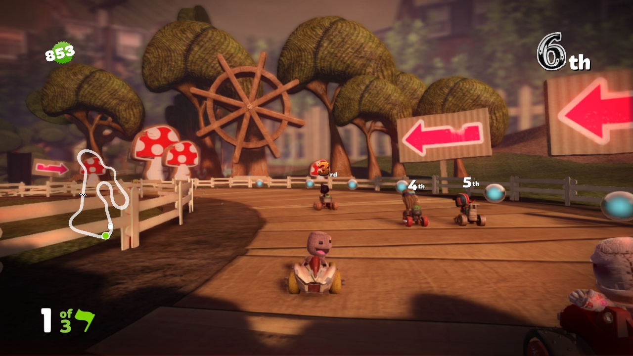 Скриншот из игры LittleBigPlanet Karting - 117