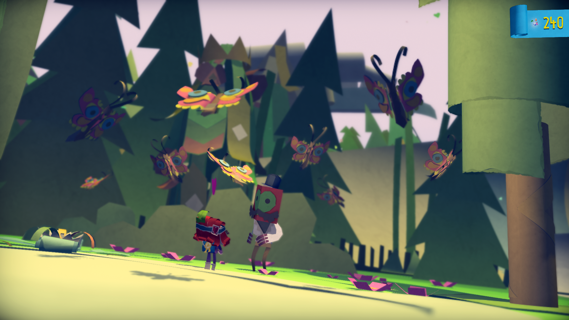 Скриншот из игры Tearaway Unfolded - 47
