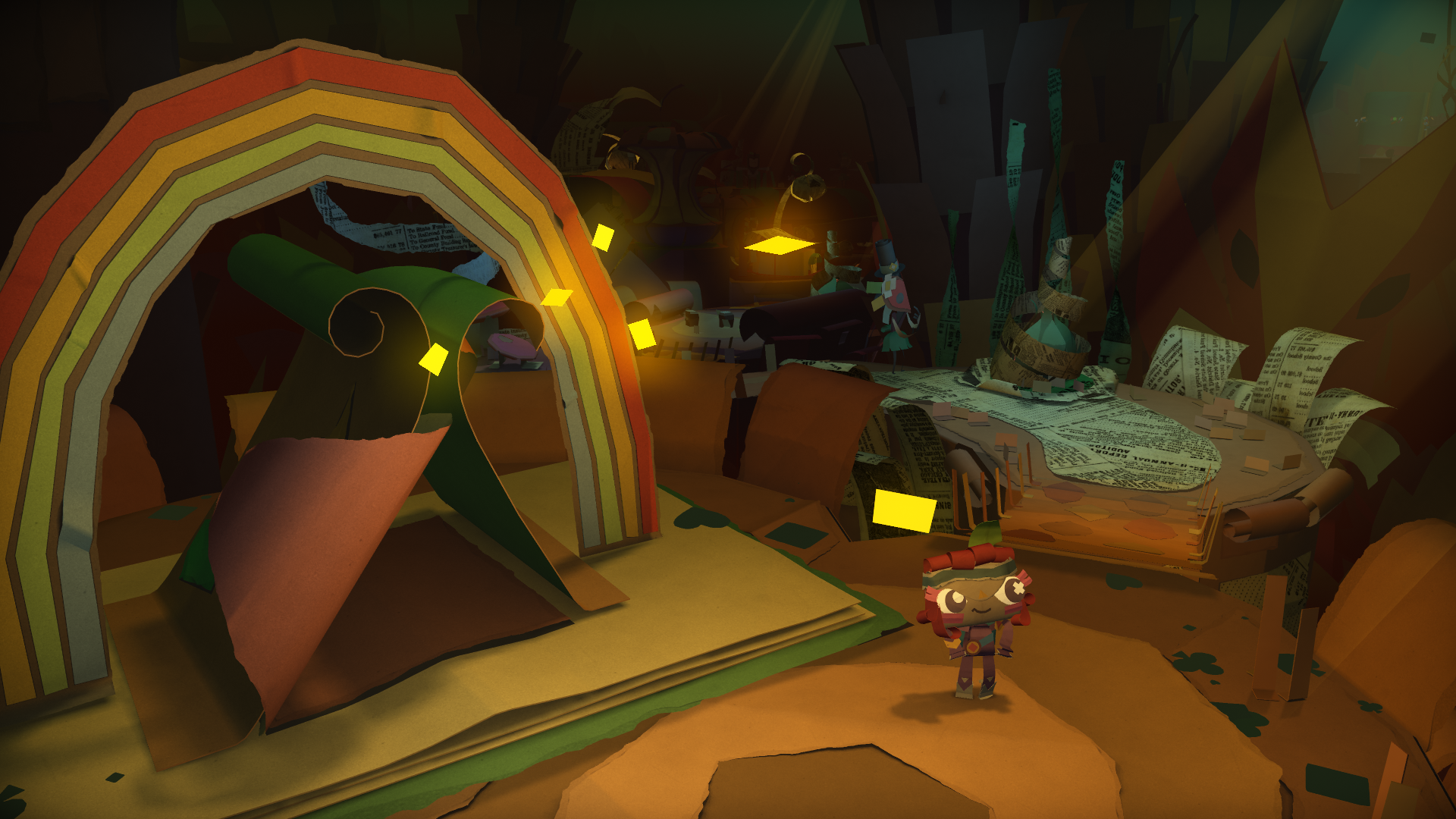 Скриншот из игры Tearaway Unfolded - 19