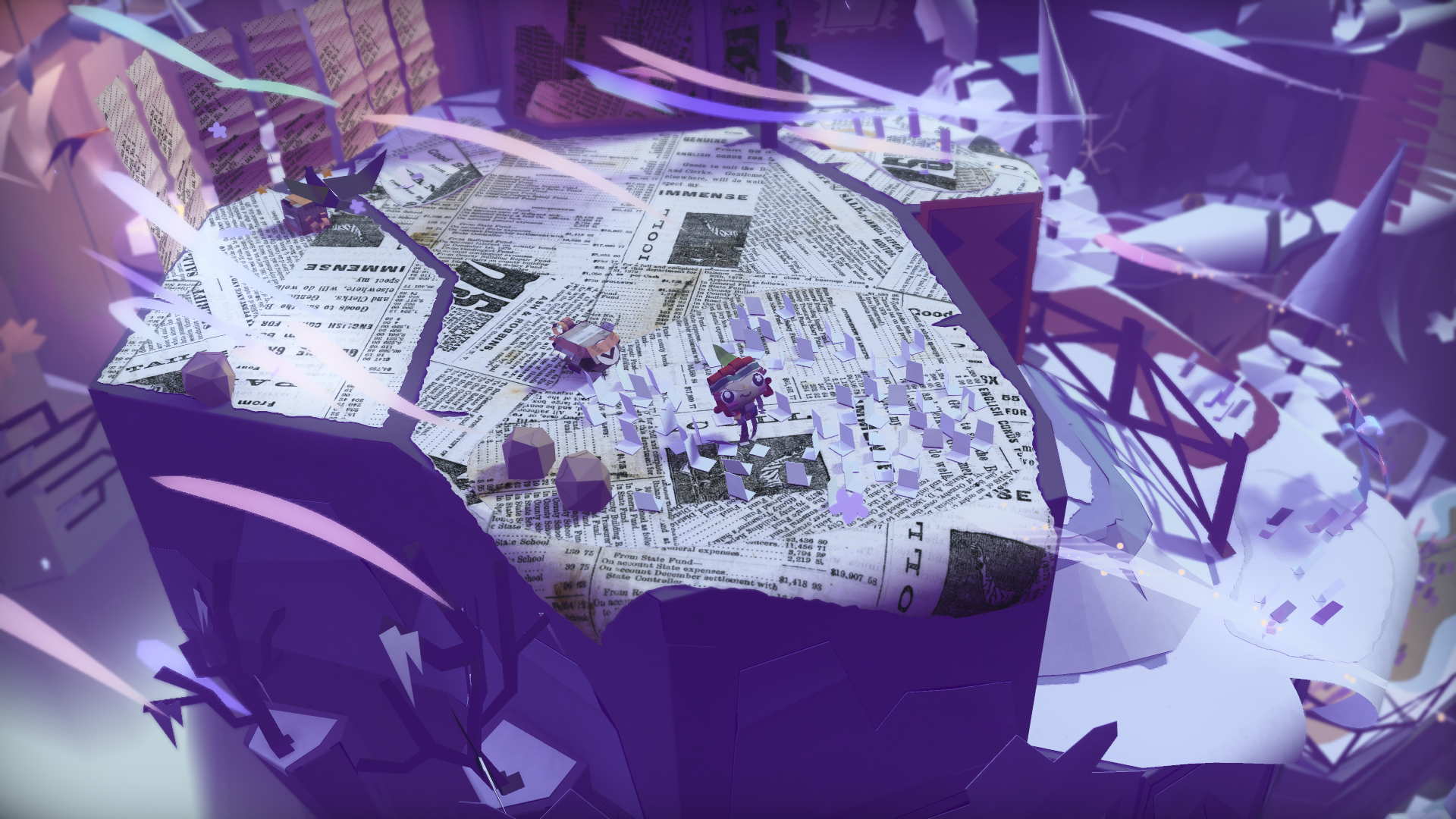 Скриншот из игры Tearaway Unfolded - 59