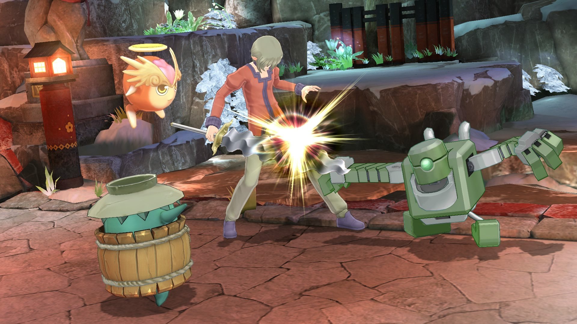 Скриншот из игры Summon Night 6: Lost Borders - 2