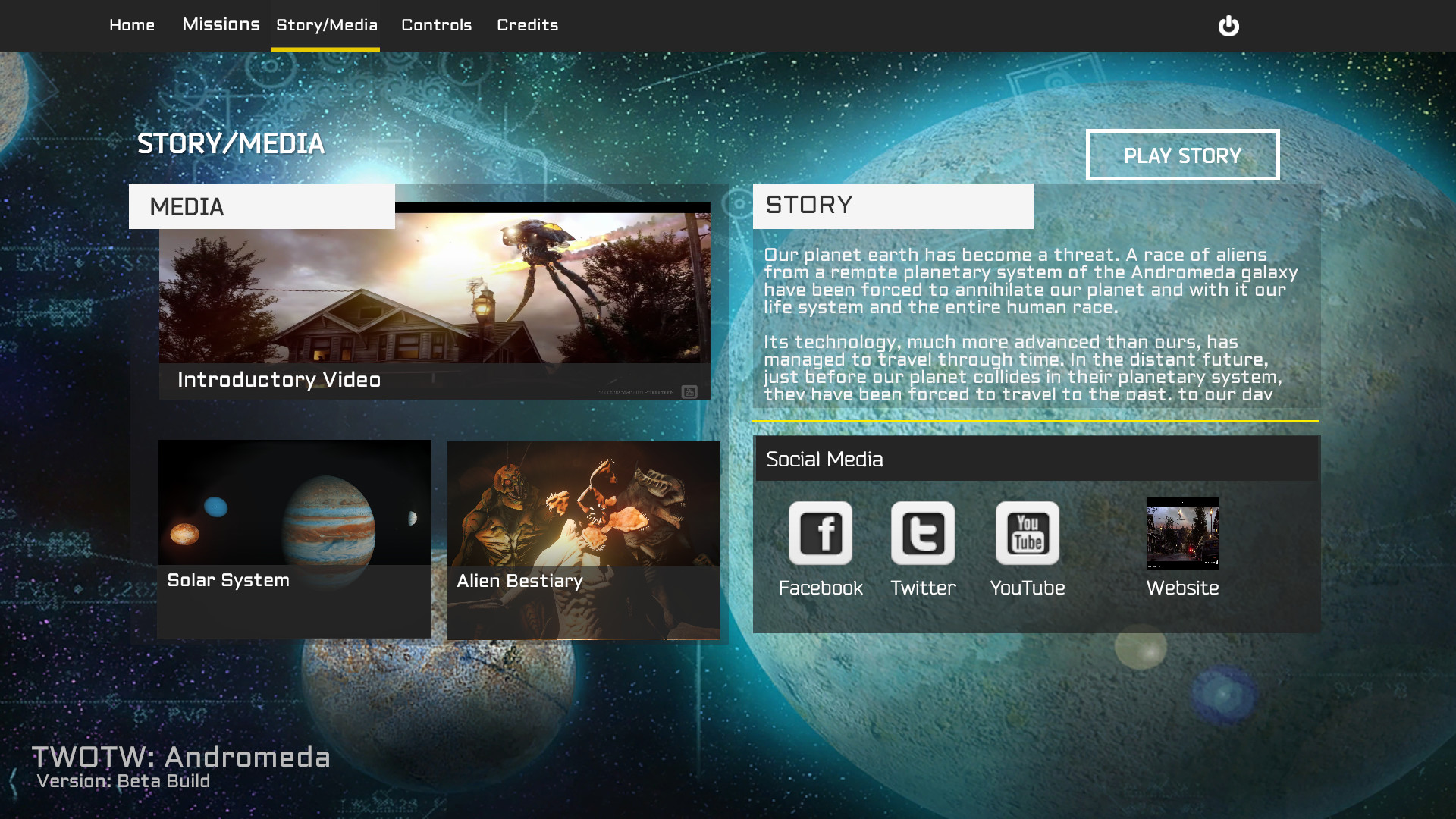 Скриншот из игры The War of the Worlds: Andromeda - 24