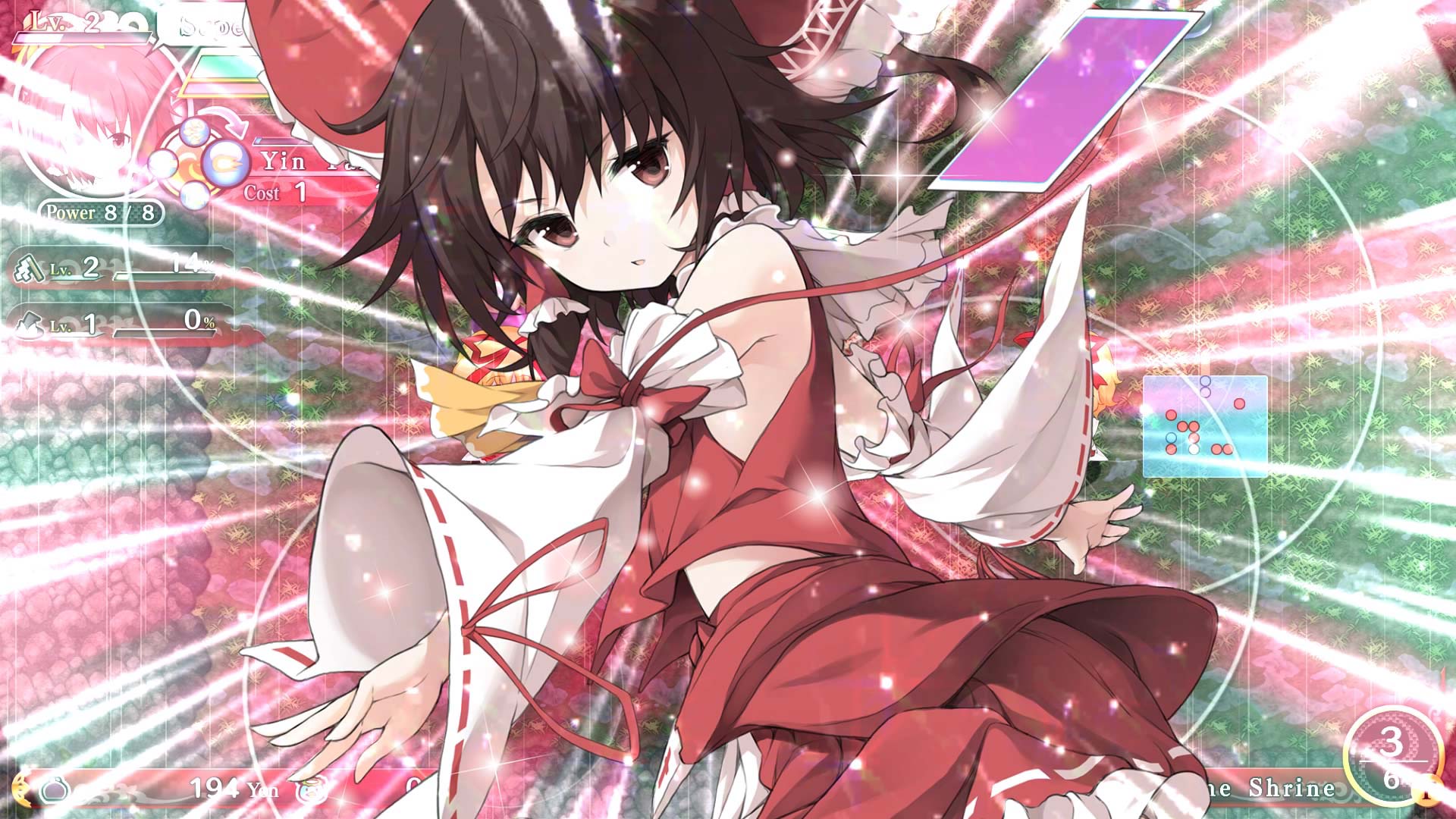 Скриншот из игры Touhou Genso Wanderer - 19