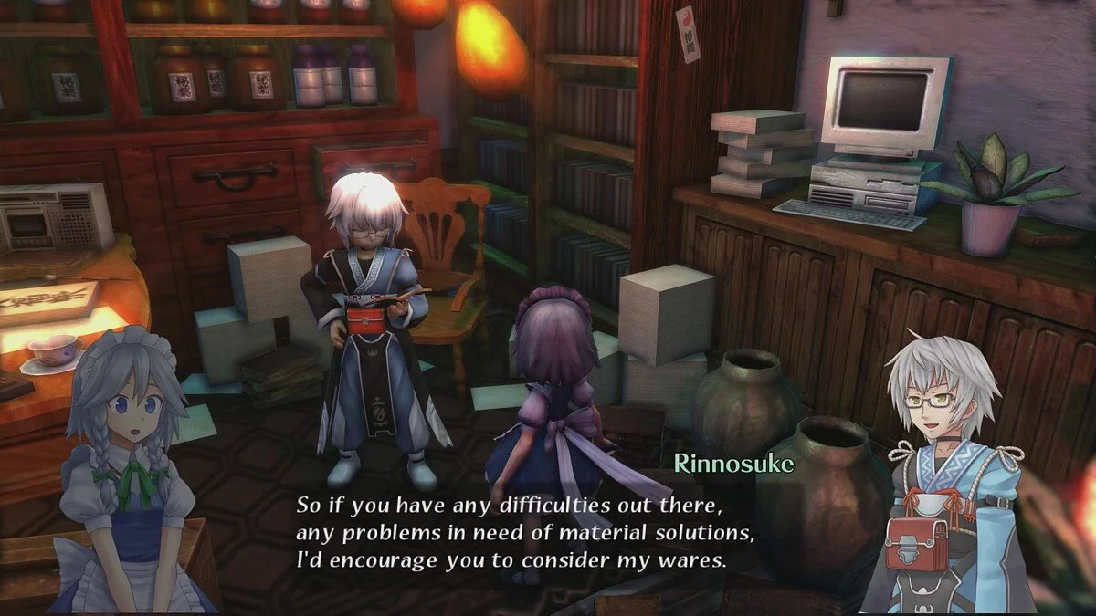 Скриншот из игры Touhou: Scarlet Curiosity - 9