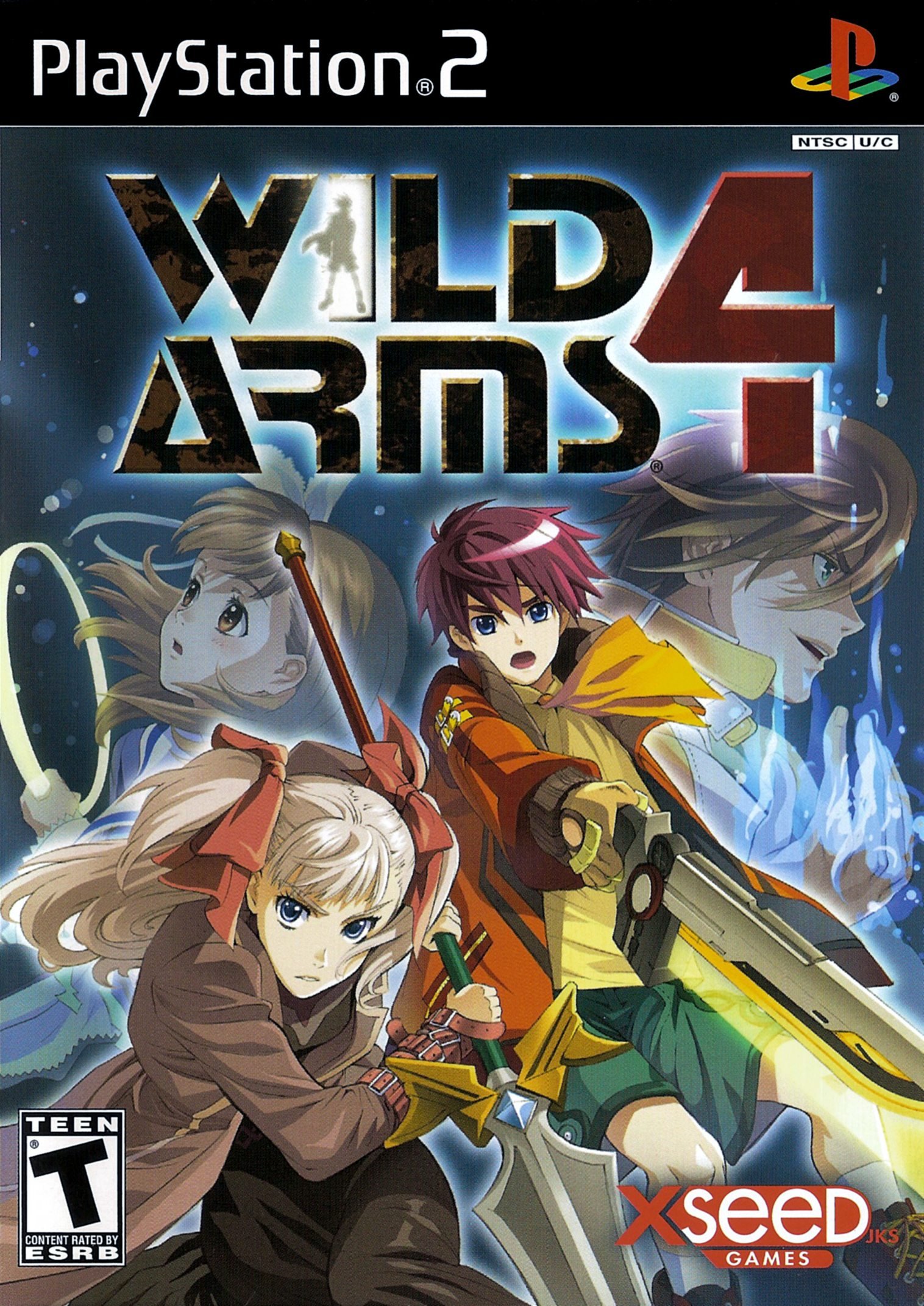 Обложка игры Wild Arms 4