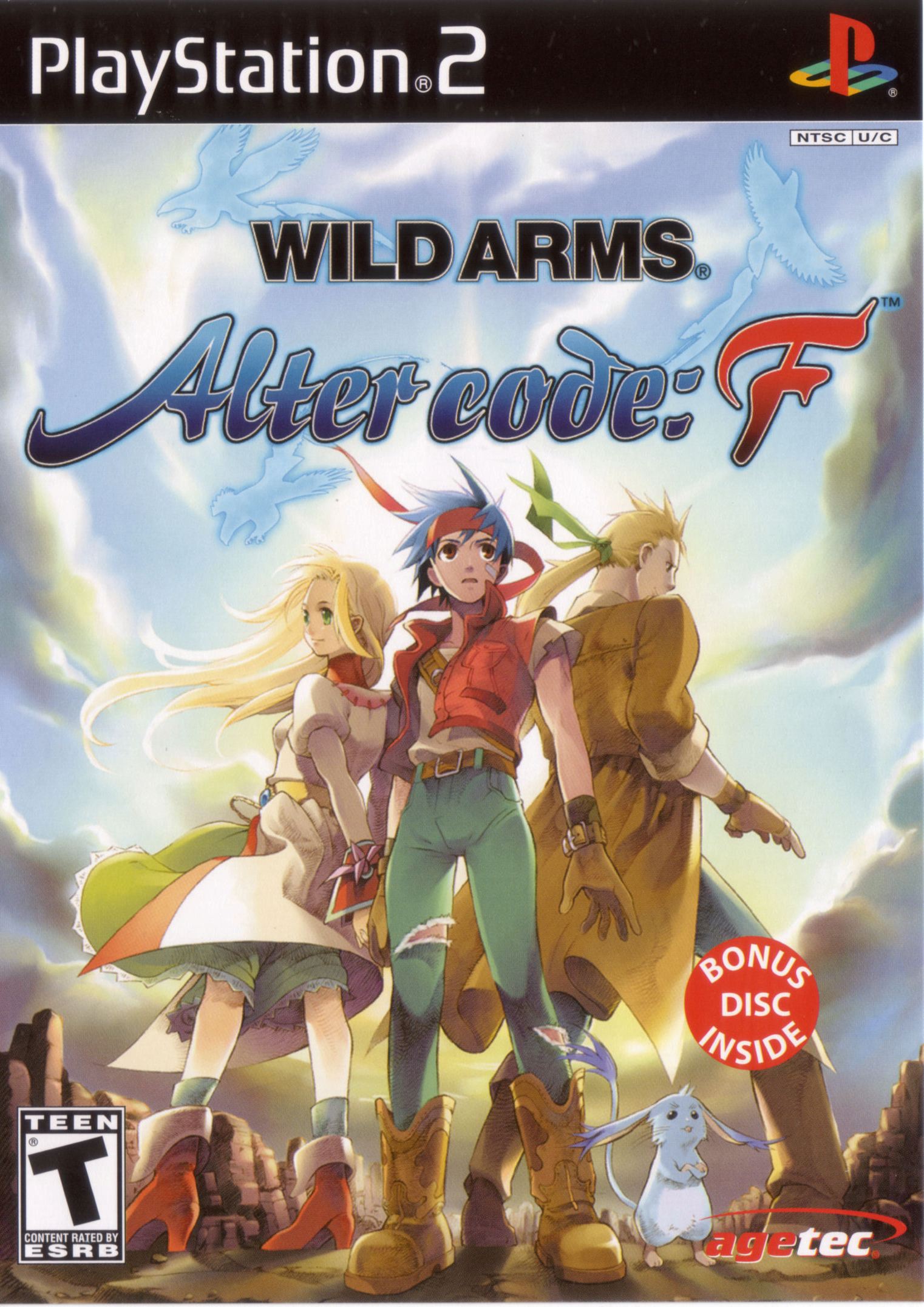 Обложка игры Wild Arms Alter Code: F
