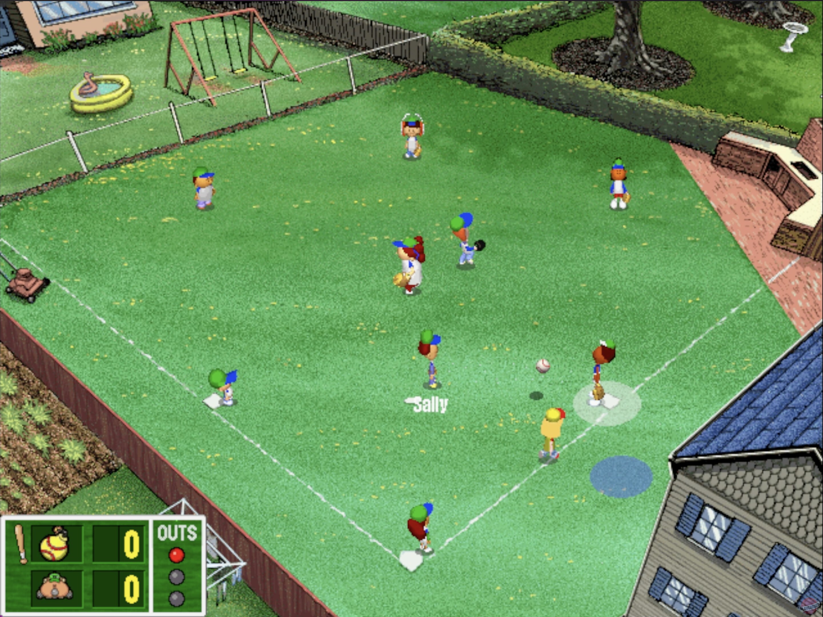 Скриншот из игры Backyard Baseball 2001 - 3