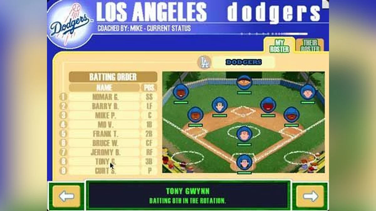 Скриншот из игры Backyard Baseball 2001 - 10