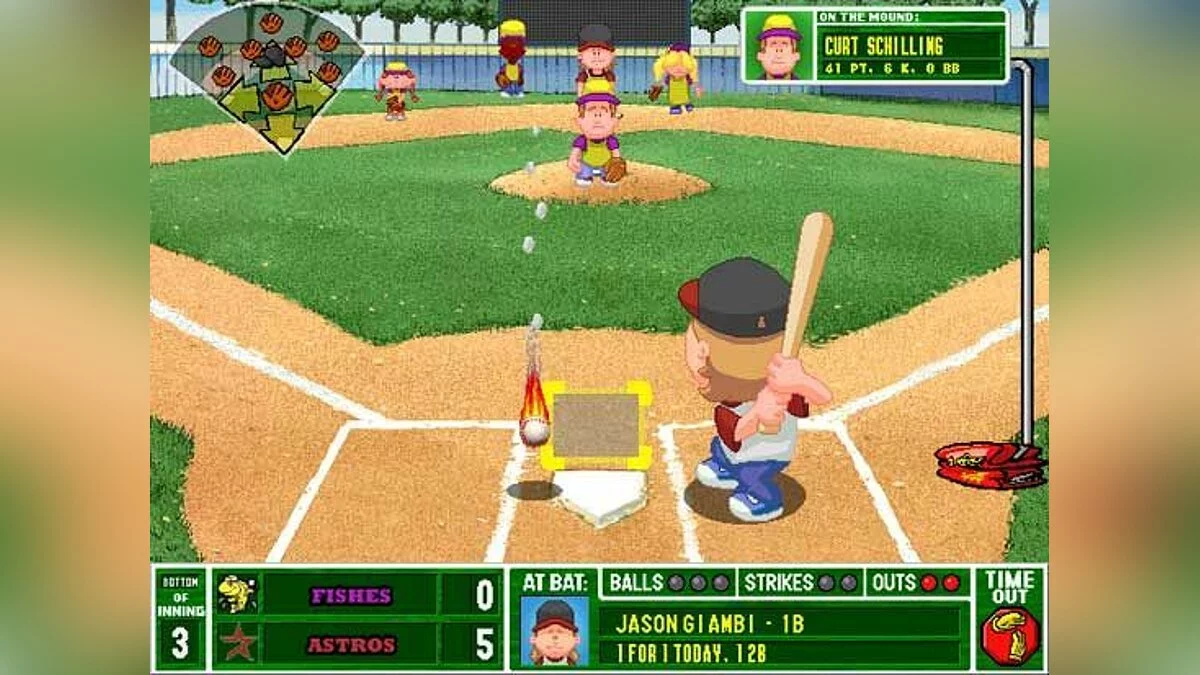 Скриншот из игры Backyard Baseball 2001 - 6